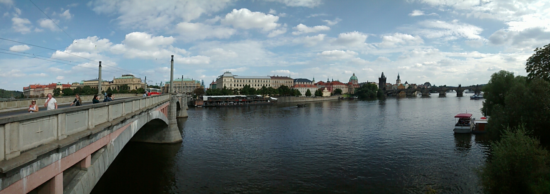 Panorama with bridge