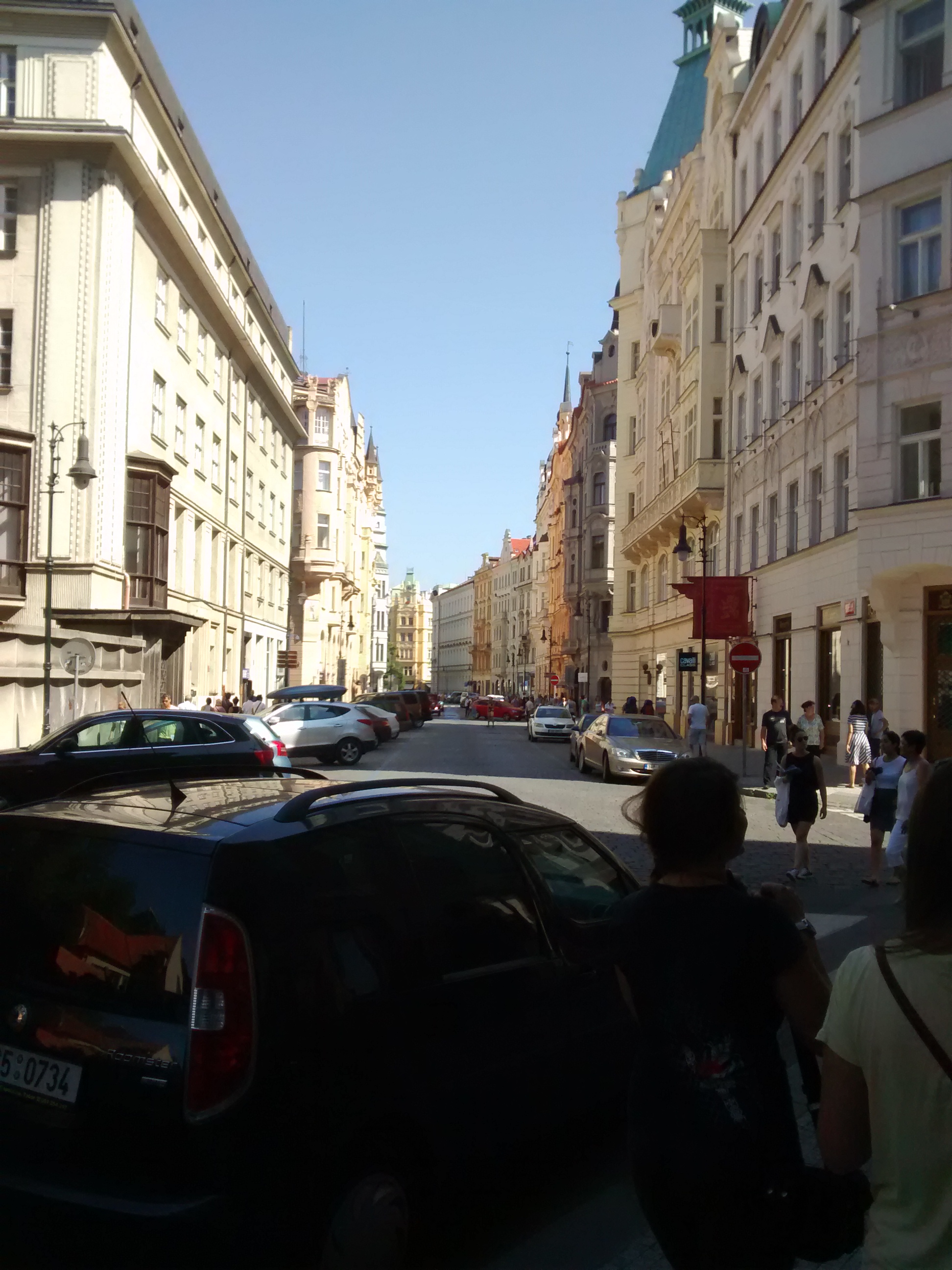 Even the small regular old streets in Prague are breathtaking.